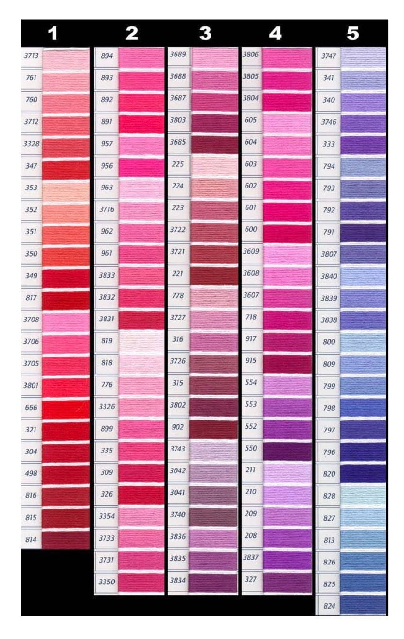 DMC Metallic Floss--You Pick Your Colors--Shipping Included!