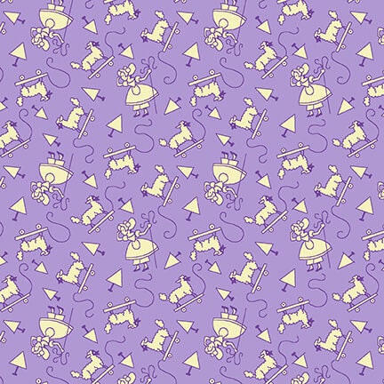 Nana Mae V - Lavender Monotone Little Bo Peep - #9692-55