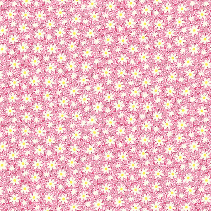 Nana Mae V - Pink Packed Daisies - #9688-22