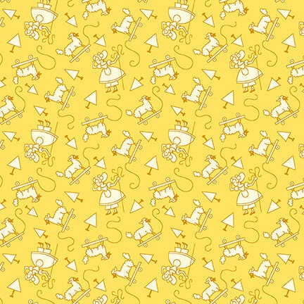 Nana Mae V - Yellow Monotone Little Bo Peep - #9692-44