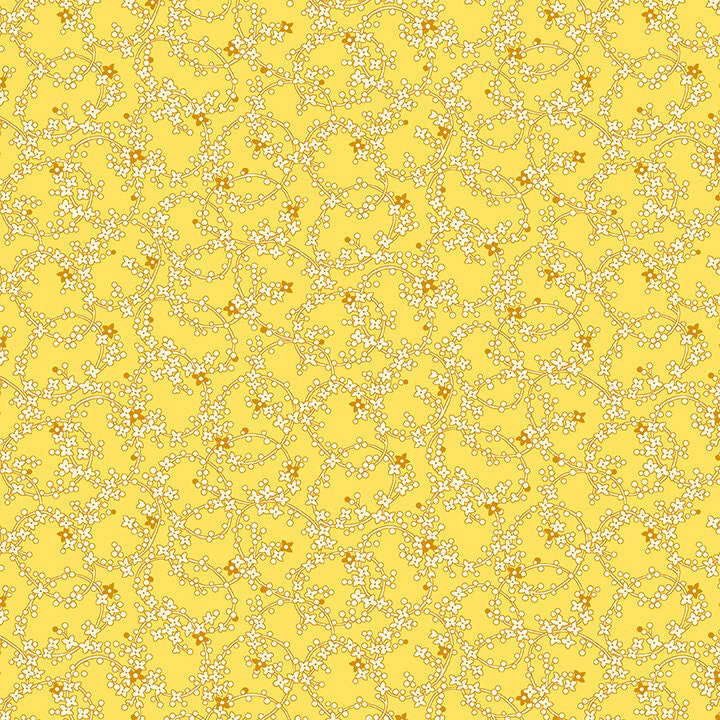 Nana Mae V - Yellow Tiny Chain of Daisies - #9690-44