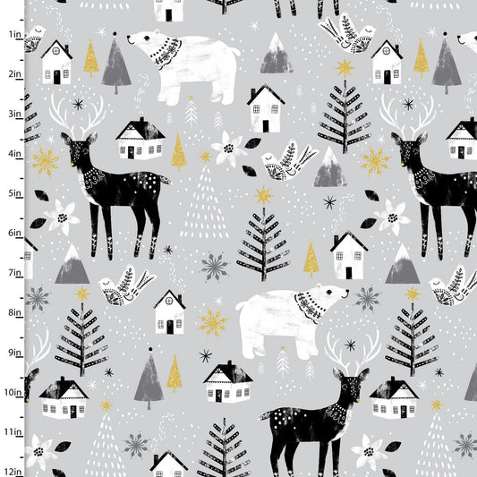 Last Chance Peace on Earth - Animals with Gold Metallic #18091