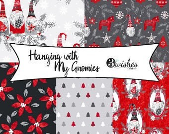 Last Chance!- Hanging with My Gnomies - Trees on Gray - #