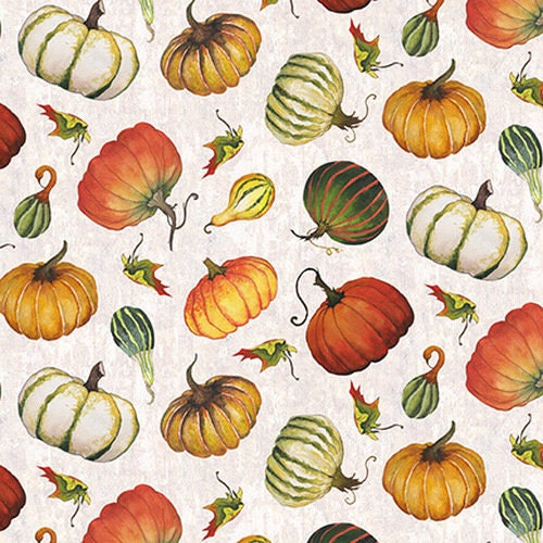 CLEARANCE - Fall Delight - Scattered Pumpkins - 1529-41