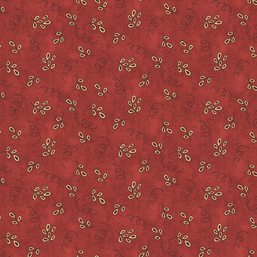 Ashton - Red Tear Drop Floral - #1675-88