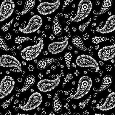 Paradox - Bandana Paisley Black - #1780-99