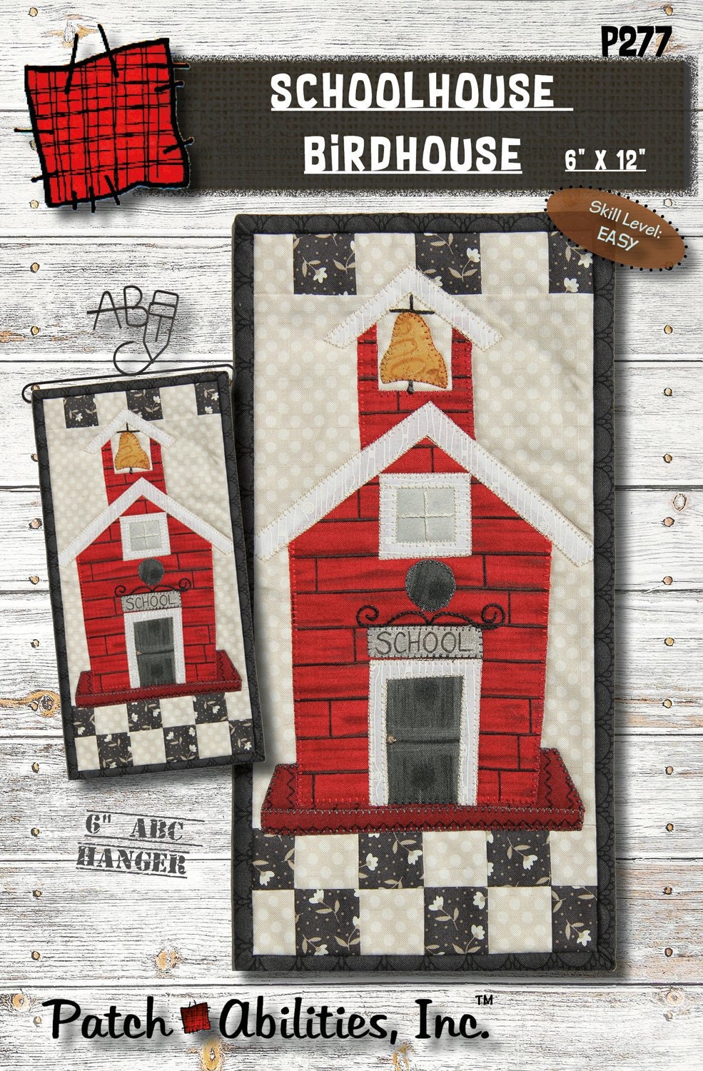 School House Birdhouse Patch Ability Pattern