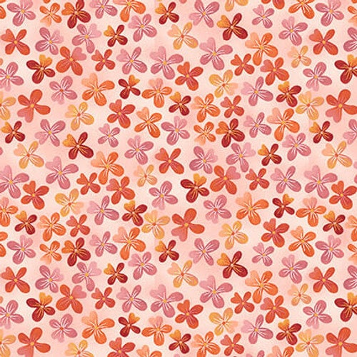 Canyon Bird - Blush Small Tossed Flowers - #6772-22