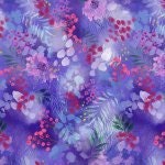 Anisa - Abstract Floral Purple - #2539-55