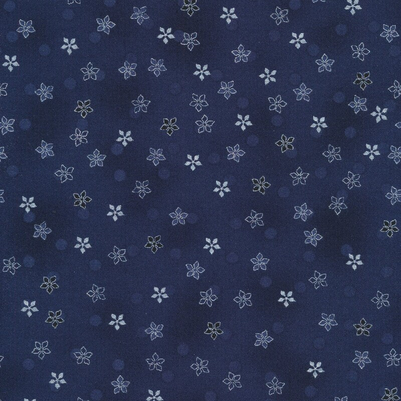 Frosty Snowflake - Stof Fabrics - #4590-604