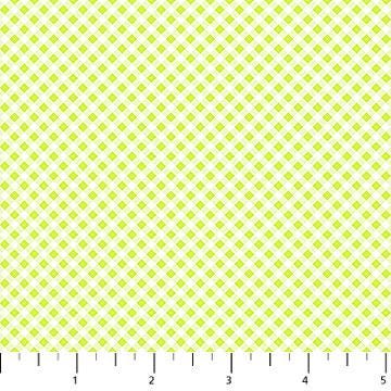 Bunnies for Baby- Little Gingham- Green #10217-70
