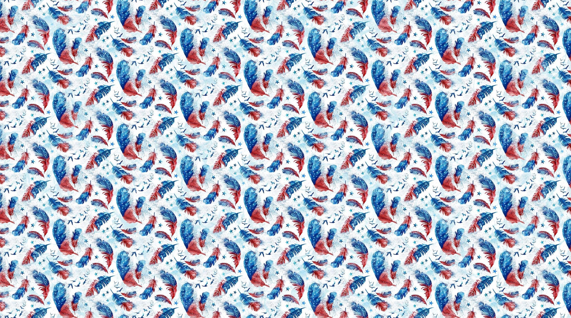 Patriot - White Multi Feather Toss - #25540-10