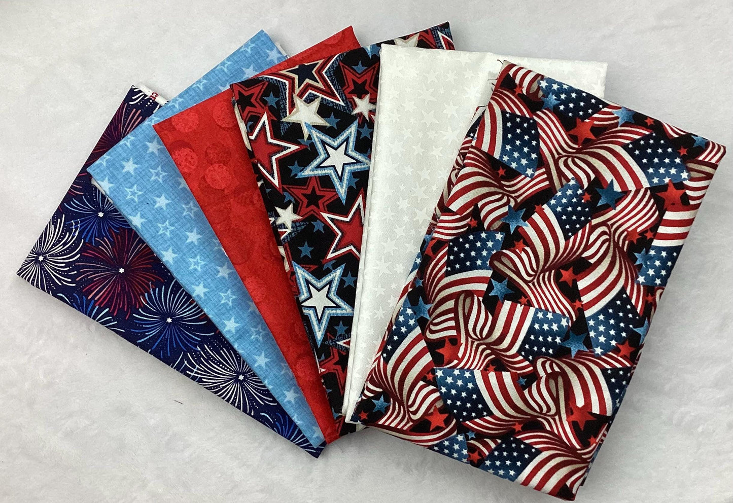 Mystery Five-0 6 Fat Qtr Bundles -Join the FREE Mystery Five-0 Facebook Mystery quilt