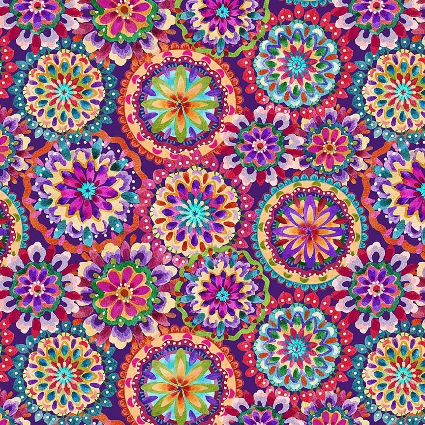 Petra Medallions - Purple