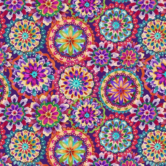 Petra Medallions - Purple