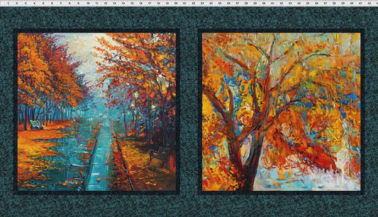 A Year of Art - Autumn - 24" Panel - #30YOA1