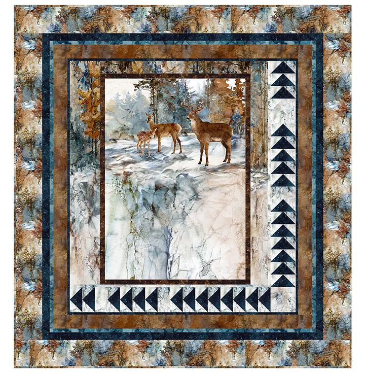 Highland View - DK Rust Trees - 27589-37