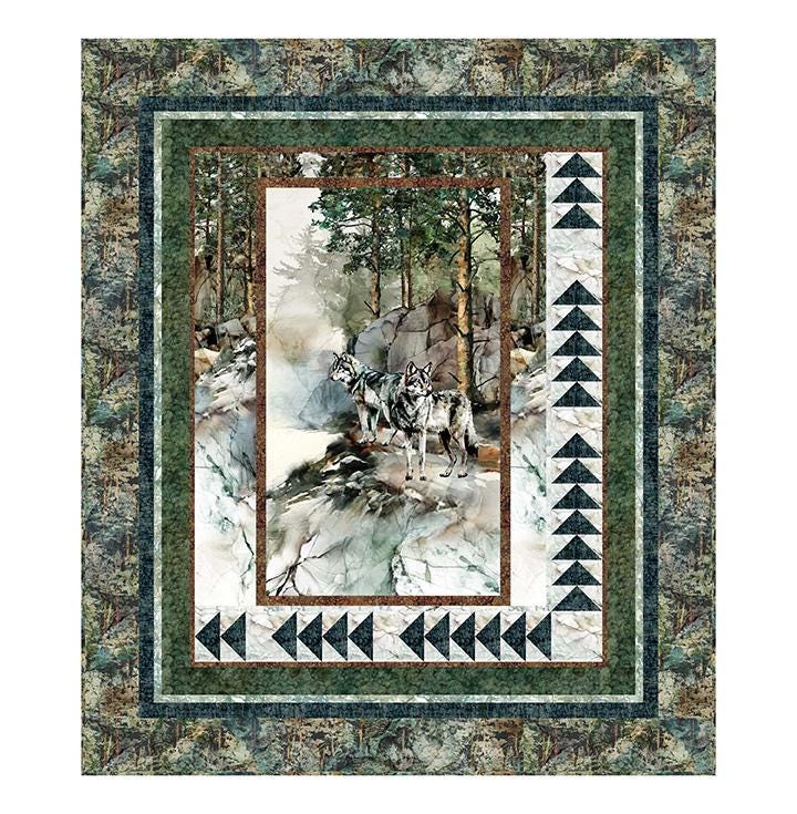 Lone Wolf - 24" x 43" Panel - #27181-66