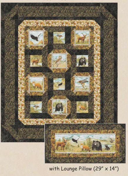 Mountain Springs - 24" Flannel Panel - #22554-76