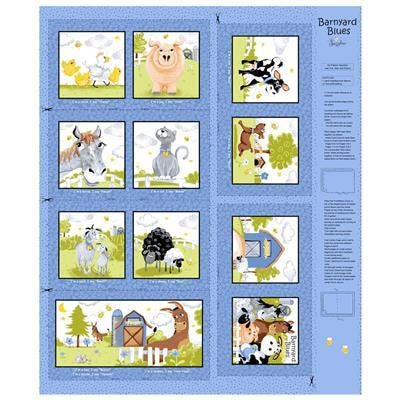 Barnyard Blues - 36" x 44" Book Panel - #414760