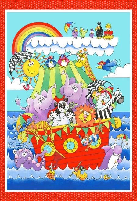 Noah's Story - 30" Panel - #9460P-81