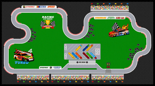 Turbo Speed - Race Track Panel - #25105-99