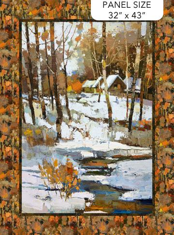 First Snow - 32" x 43" Panel - #28090-10