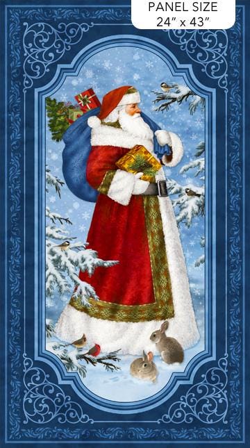St. Nicholas - 24" x 43" Panel - #28210-48