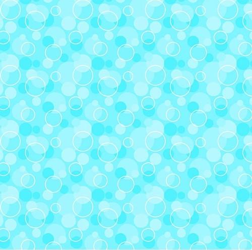 Comfy Flannel - Soft Blue Bubbles - #0325-11