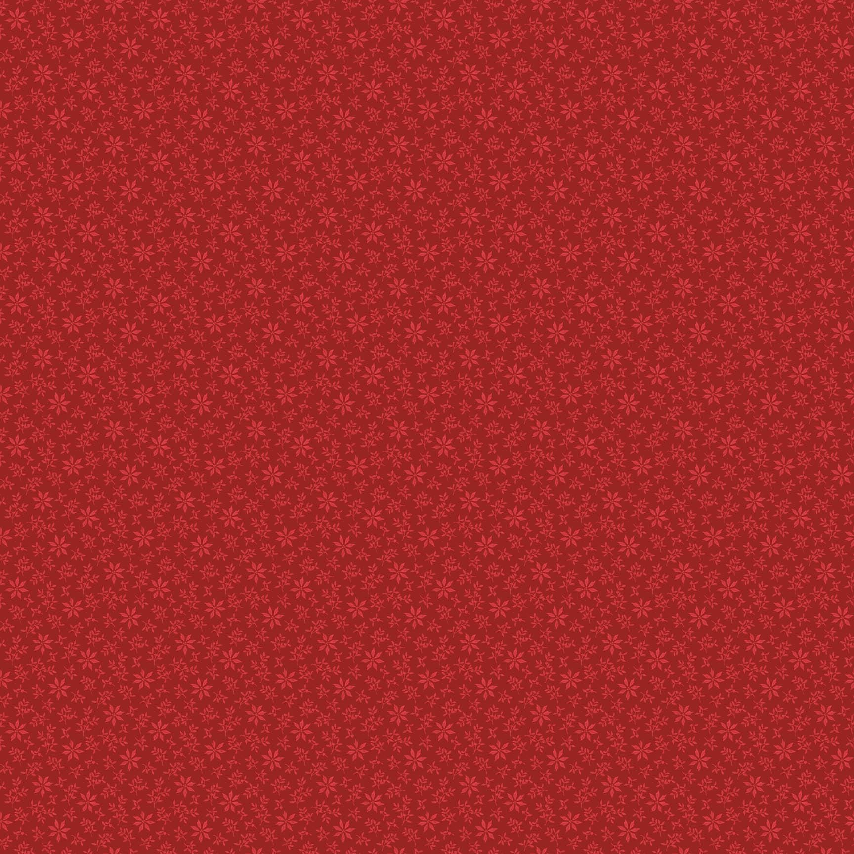 Vintage Christmas - Dk red #28169-26 from Northcott