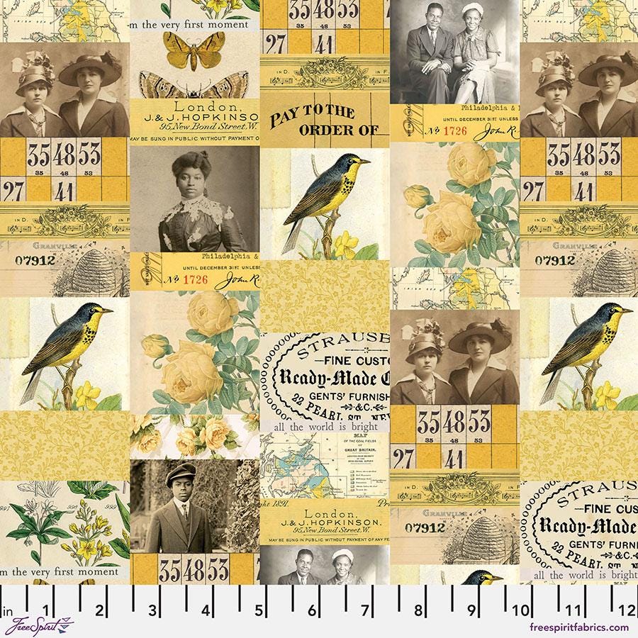 Tim Holtz Yellow Palette Collection - Collage #240