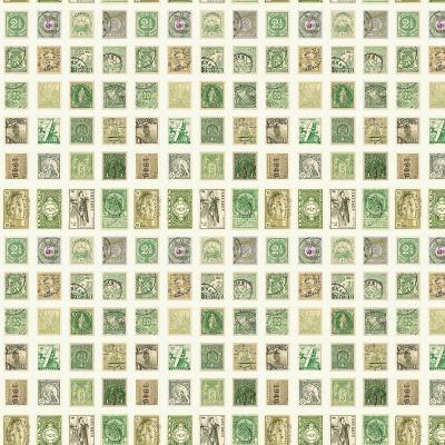 Tim Holtz Green Palette Collection - Stamps #261