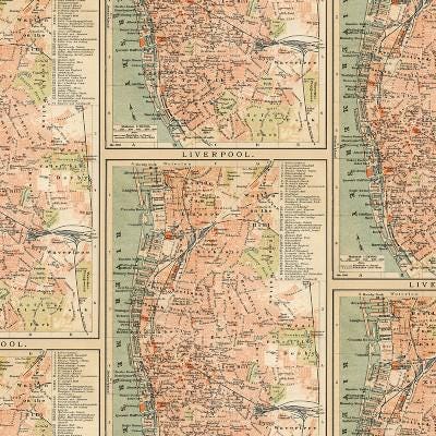 Tim Holtz Orange Palette Collection - Maps #233