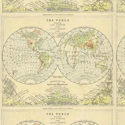 Tim Holtz Green Palette Collection - Map #263