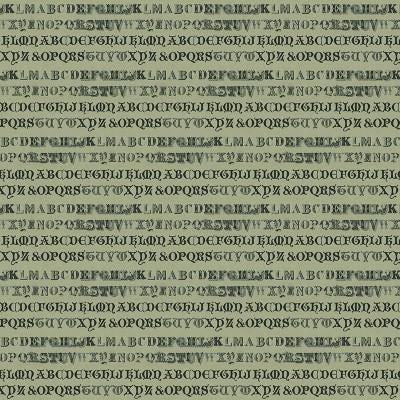 Tim Holtz Green Palette Collection - Typography #264