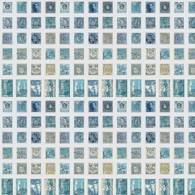 Tim Holtz Blue Palette Collection - Stamps #281