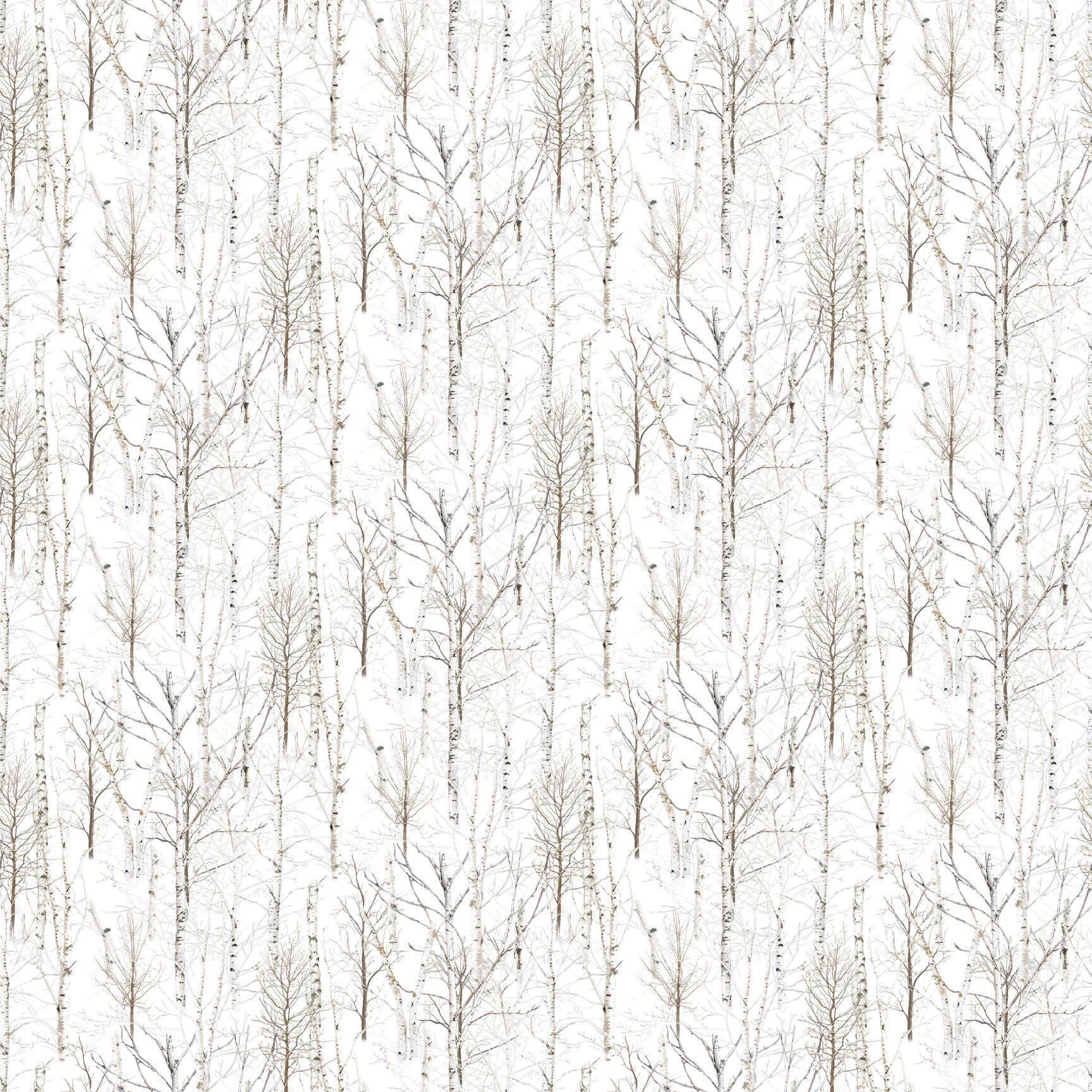 Wild at Heart - Trees - White #28195-10