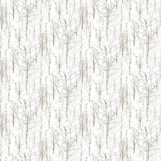 Wild at Heart - Trees - White #28195-10