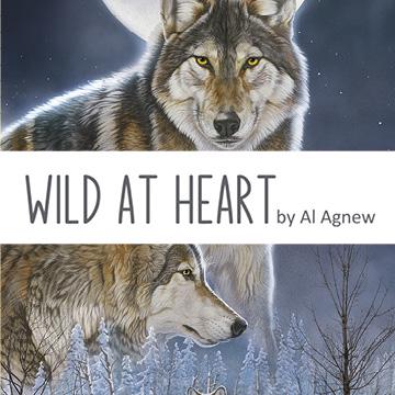 Wild at Heart - Wolves - Light Blue Multi #28192-42