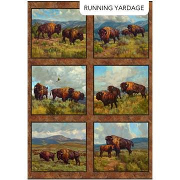 Home on the Range - 27" Repeat Blocks - #25550-37