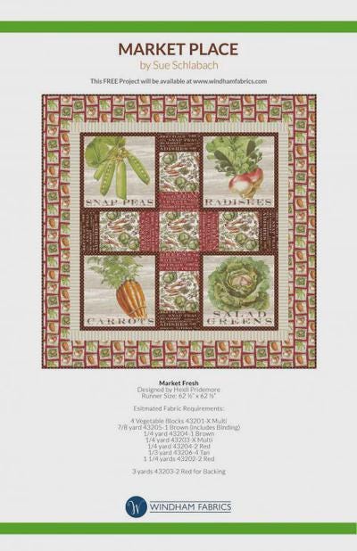 Marketplace - 24" Block Panel - #43201-X
