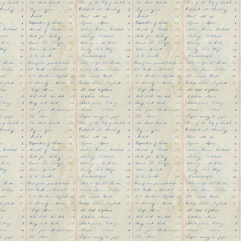 Tim Holtz Indigo Palette Collection - Ledger #294