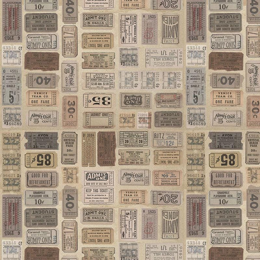 Tim Holtz Neutral Palette Collection - Tickets #252