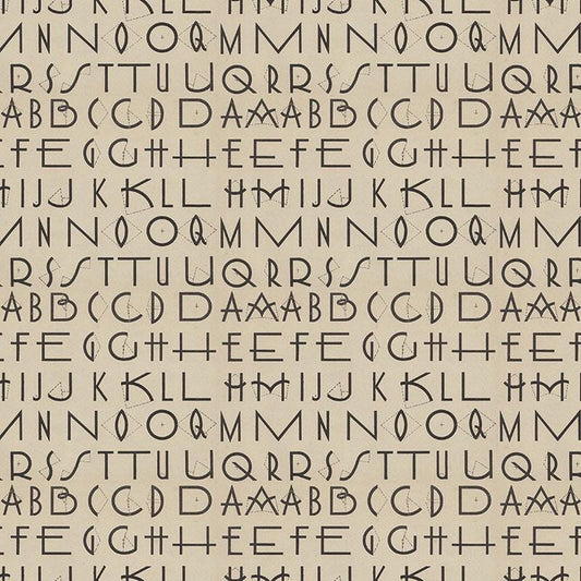 Tim Holtz Charcoal Palette Collection - Typography #314