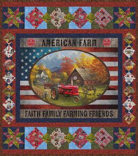 American Farm - Farmall - Panel 36" x 42" - #10524