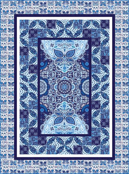 Blue Dreams - 24" Mosaic Panel - #5996P-71