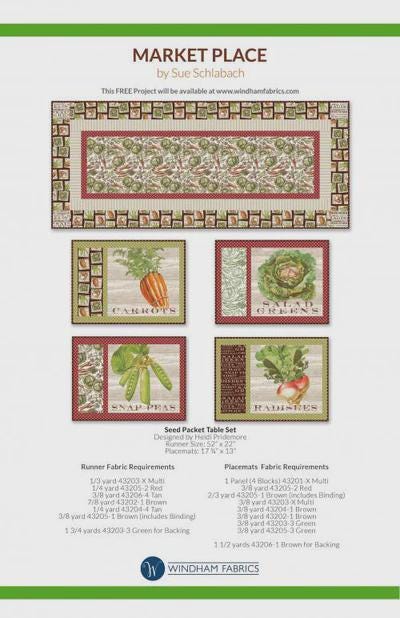 Marketplace - 24" Block Panel - #43201-X