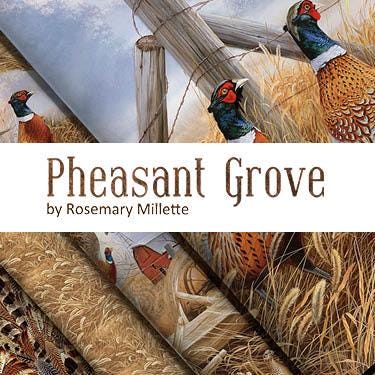 Pheasant Grove - Border Stripe - #28301-37