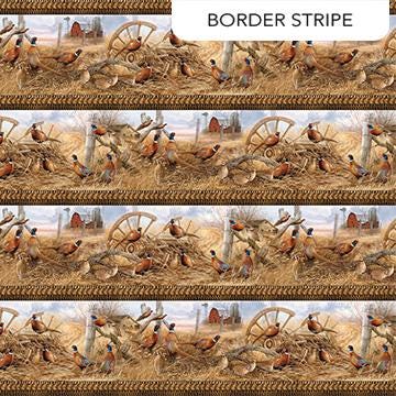 Pheasant Grove - Border Stripe - #28301-37