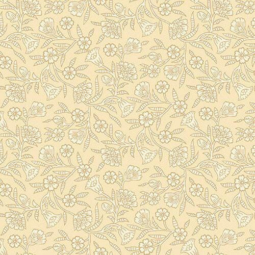 LAST CHANCE - Ashton - Ivory Floral Stamp - #1673-41 - (17 inches)